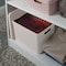 Simplify Storage Tote W/ Lid, 10-7/8 in L x 14-1/2 in W x 10-7/8 in H, Ivory, Plastic 25925-IVORY - alternate 2